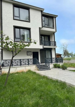 Denize sıfır bahçe içinde villa